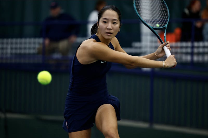 No. 15 women’s tennis splits last two duals before conference play - The Cavalier Daily