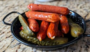 A Perfect Bite: Dill Pickle Pepperoni from European Market in Calgary