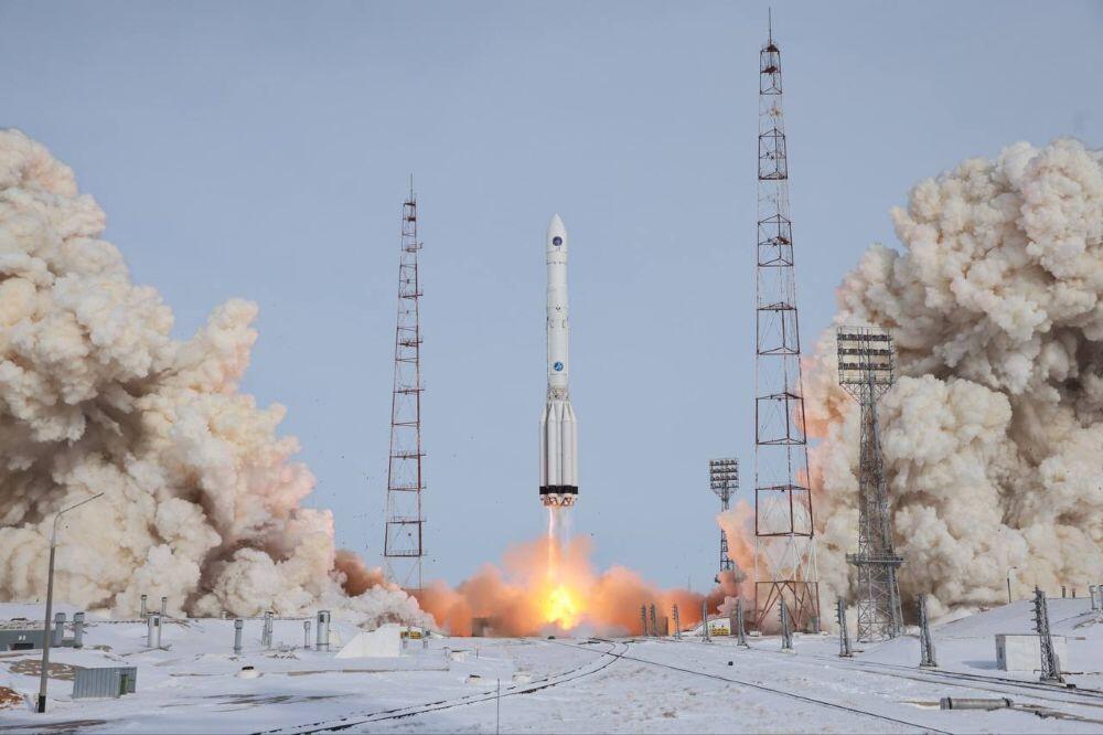 Caption: The Proton-M launch from Baikonur on Feb 2, 2026 (photo credits – Ivan Timoshenko / Roscosmos)