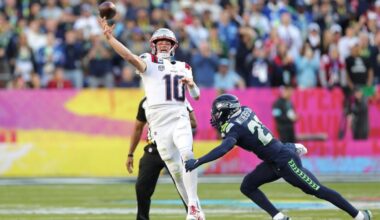 Super Bowl score, live updates: Seahawks defense overwhelming Patriots' Drake Maye