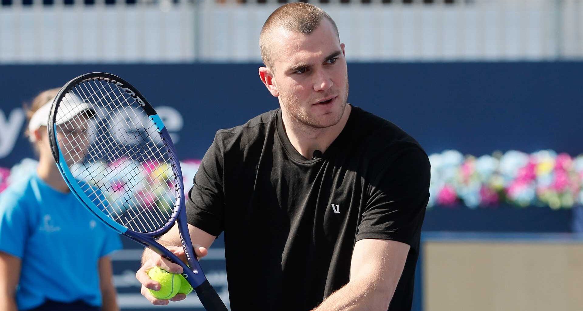Jack Draper will make his debut at the ATP 500 in Dubai this week.