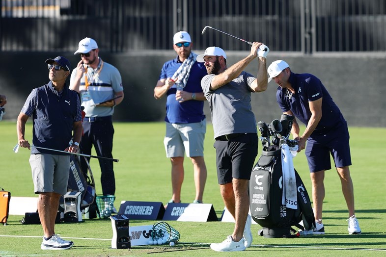 Dustin Johnson has named his replacement for departed LIV Golf star Patrick Reed.