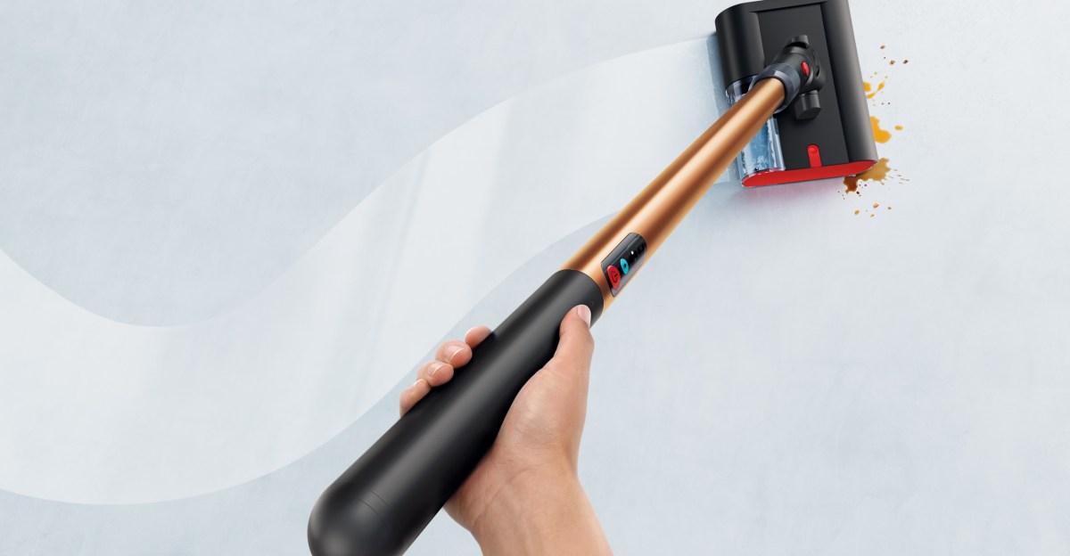 Dyson turned its skinny PencilVac into a lightweight wet floor cleaner