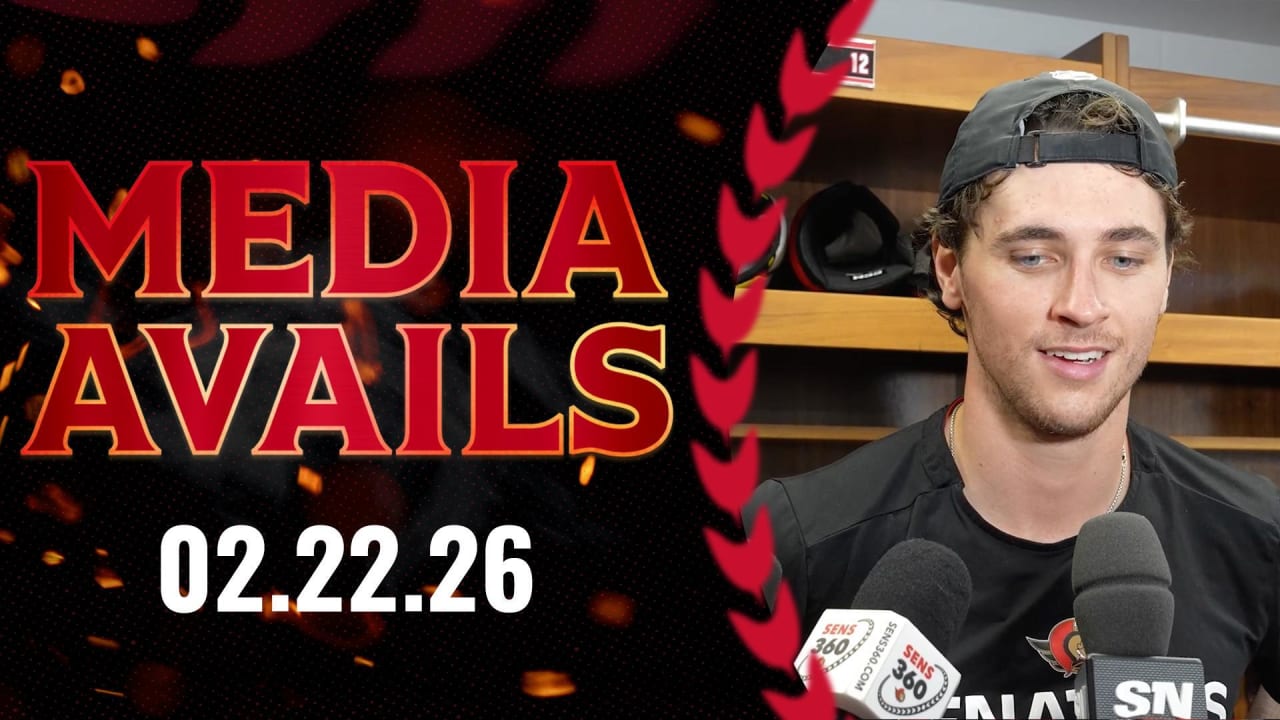 Shane Pinto Media Availability | Ottawa Senators
