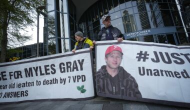 Hearing on police-involved death of Myles Gray resuming after obscenity led to delay