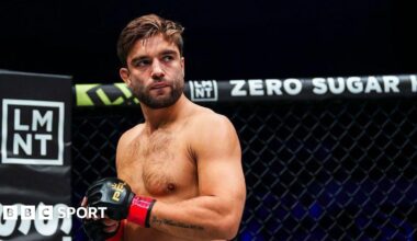 Alfie Davis before his fight against Gadzhi Rabadanov