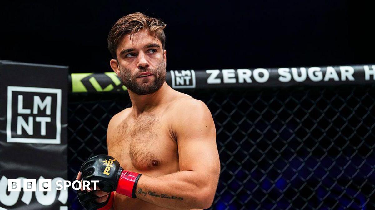 Alfie Davis before his fight against Gadzhi Rabadanov