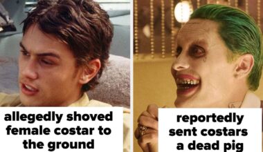 Male Actors' Bad Behavior Toward Female Costars