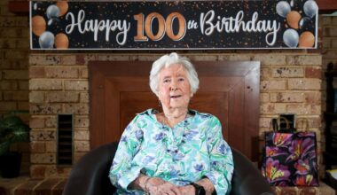 ‘Eat your veggies and stay positive’: The secret to living to 100, according to Perth woman Elsie Cotton