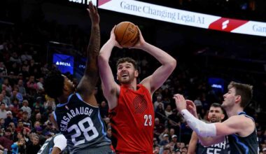 Holiday, Clingan boost Trail Blazers to win over Jazz