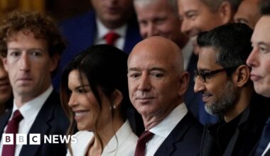 Amazon shares fall as it joins Big Tech AI spending spree - BBC