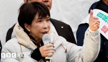 Japan votes in snap election as PM Takaichi takes a gamble - BBC