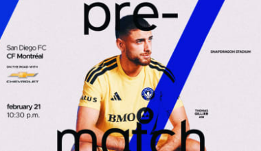 CF Montréal meets San Diego FC in Saturday's 2026 season opener