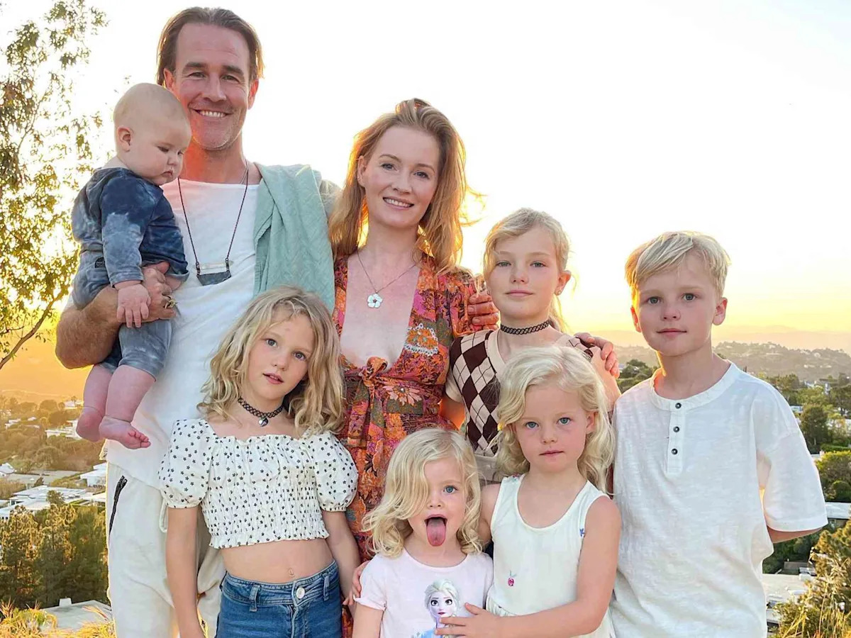 James Van Der Beek's Widow Kimberly and Their 6 Kids Are 'Out of Funds' After His Death, 'Facing Uncertain Future'