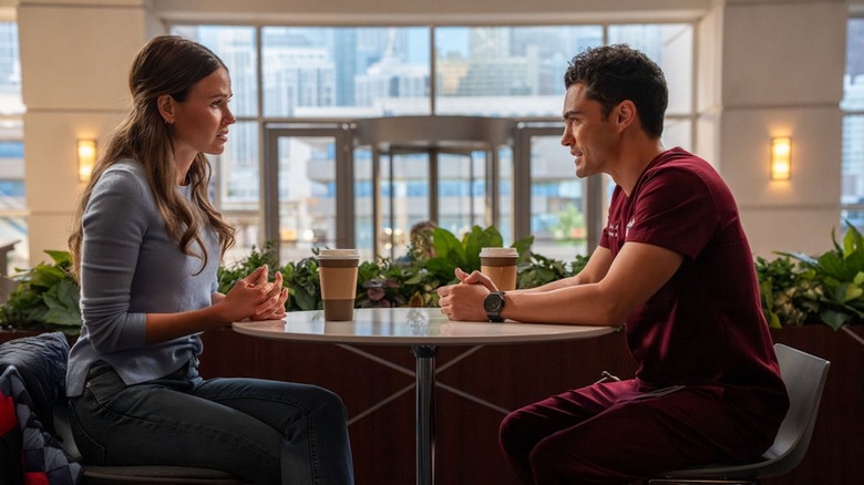 Frost and Novak in Chicago Fire