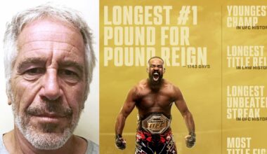 Jeffrey Epstein Files Include UFC, Jon Jones