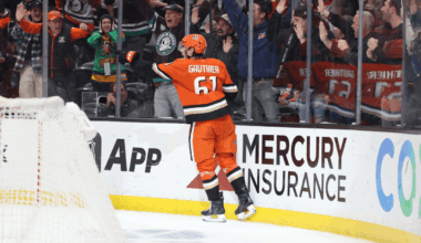 Gauthier scores late in 3rd for Ducks to edge Oilers, give Quenneville 1,000th win