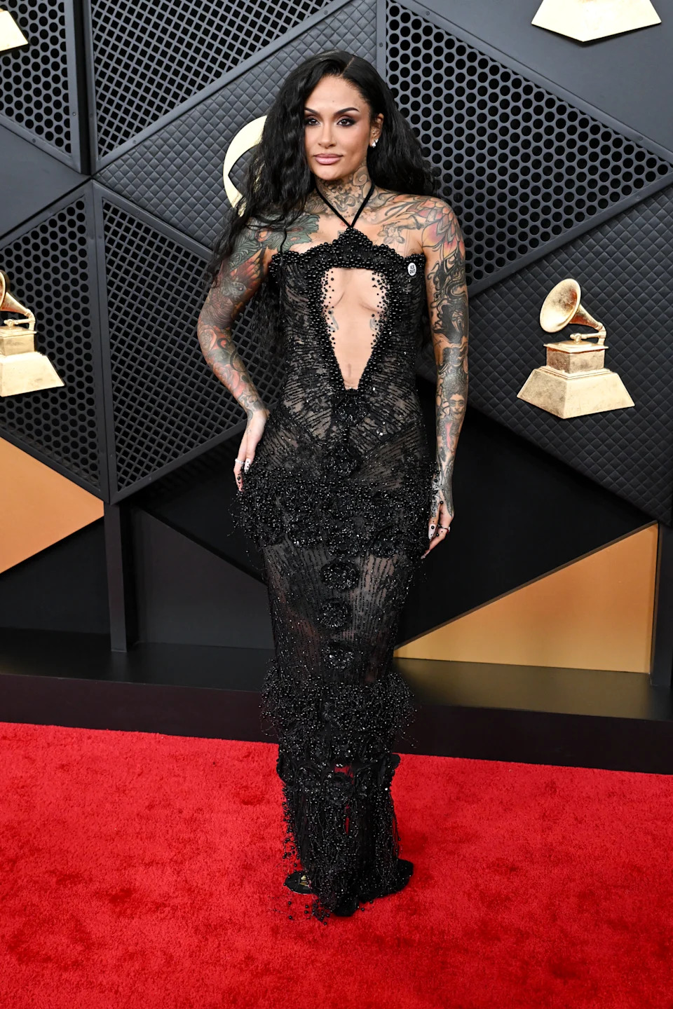 Kehlani at the 68th GRAMMY Awards held at the Crypto.com Arena on February 01, 2026 in Los Angeles, California. (Photo by Gilbert Flores/Billboard via Getty Images)