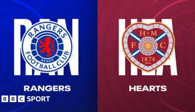 Rangers vs Hearts: Scottish Premiership radio commentary, live text & match report