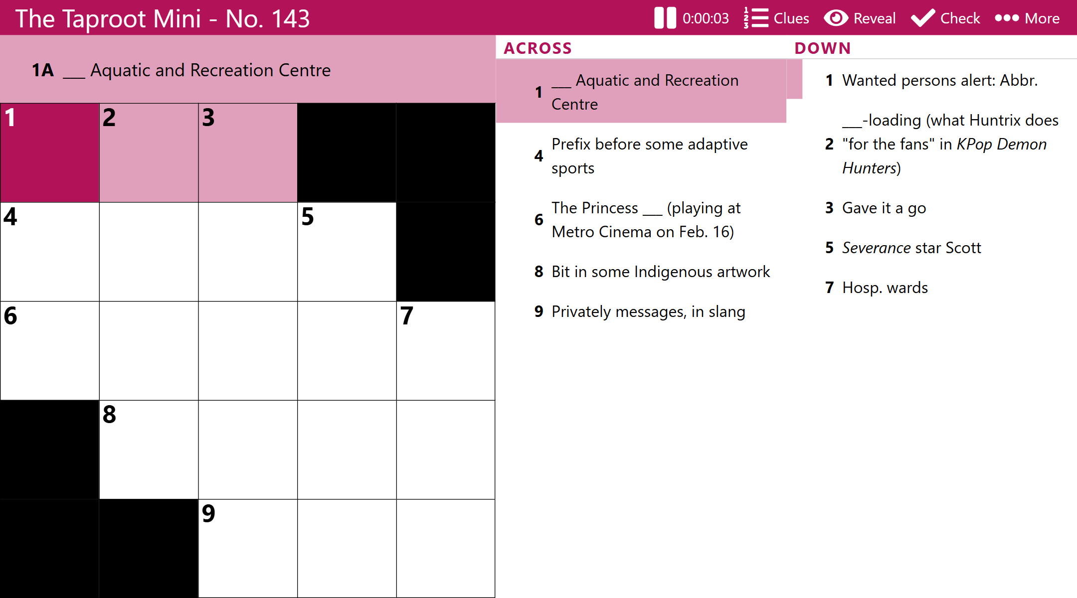 The Taproot Mini - No. 143