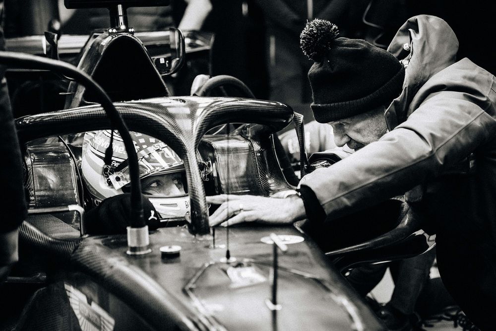 Fernando Alonso & Adrian Newey, Aston Martin