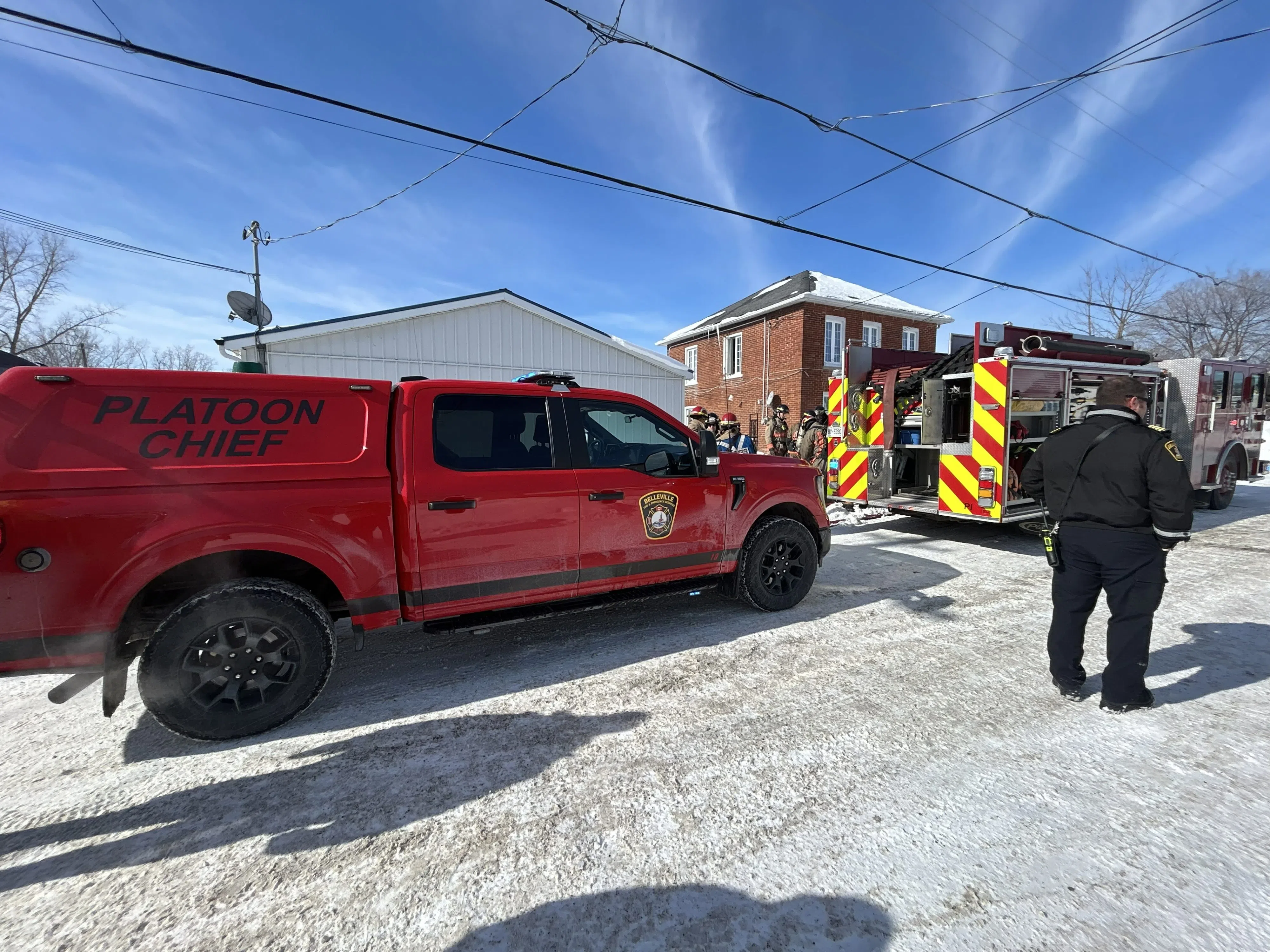 UPDATED: Fire in Belleville