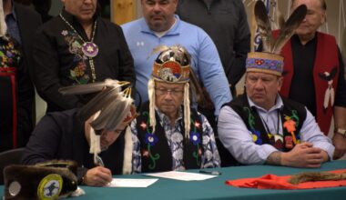 'True partnership': First Nations sign agreement with Hydro One on transmission lines