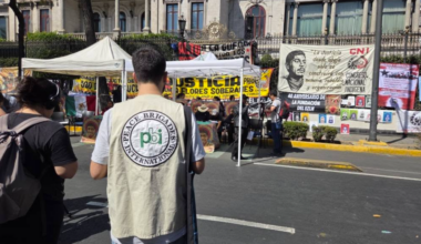 PBI-Canada with PBI-Mexico as it accompanies the People’s Front in Defence of Land and Water at activities over four-day period