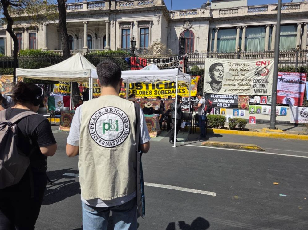 PBI-Canada with PBI-Mexico as it accompanies the People’s Front in Defence of Land and Water at activities over four-day period