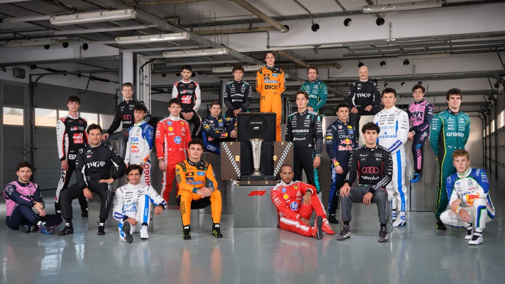 Louis Vuitton Formula 1 bespoke Trophy Trunk