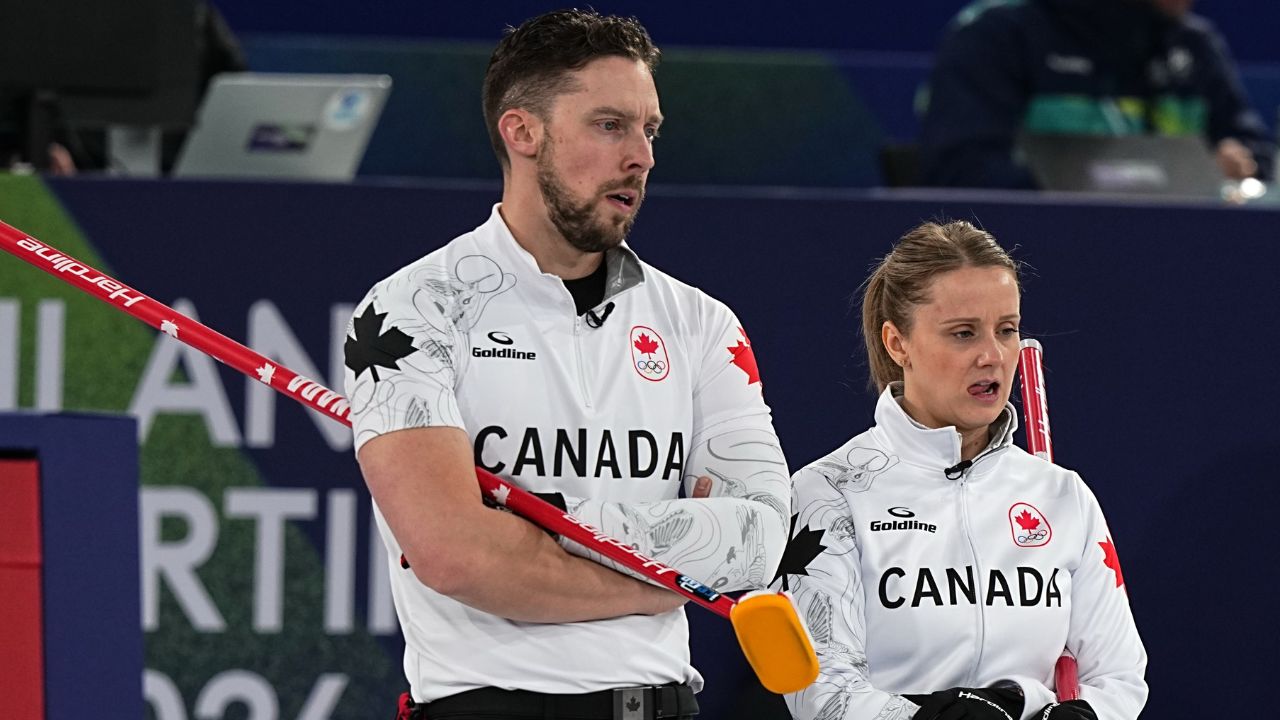 U.S. hands Canada first loss of Olympic mixed doubles curling competition