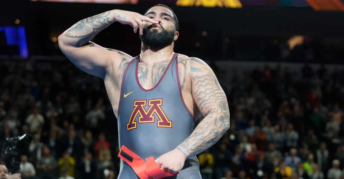 Gable Steveson reacts to being called the savior of the heavyweight division already: ‘Pressure makes diamonds’