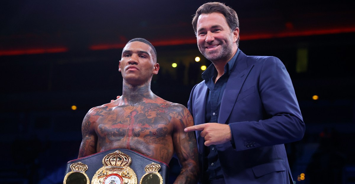 Conor Benn leaves Matchroom, Eddie Hearn to sign with Zuffa Boxing