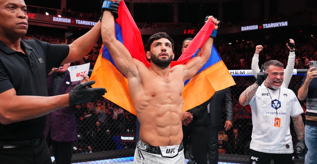 Arman benched to ensure ‘an American champion for UFC White House’