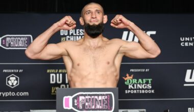Khamzat has ‘outgrown the weight class again,’ will open the door for Nassourdine Imavov title reign per former foe