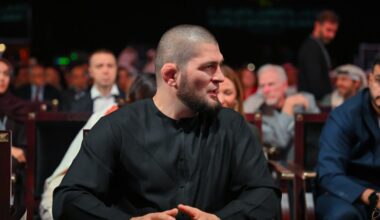 Khabib Nurmagomedov says his fight team is ‘here to take everything’