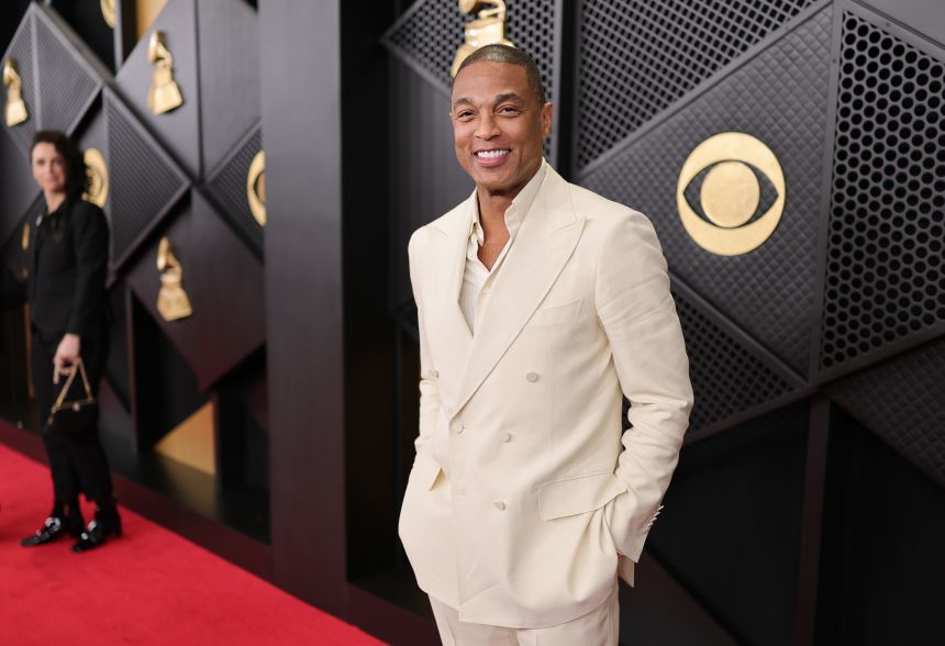 Don Lemon attends the 68th GRAMMY Awards in Los Angeles on Sunday.
