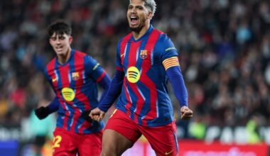 Ronald Araujo speaks out after scoring on return to Barcelona starting XI in Copa del Rey win - Barca Blaugranes