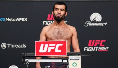 UFC Vegas 113 weigh-in results: 4 fighters miss weight for Meta Apex card