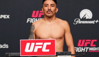 UFC releases Gianni Vazquez after weight miss