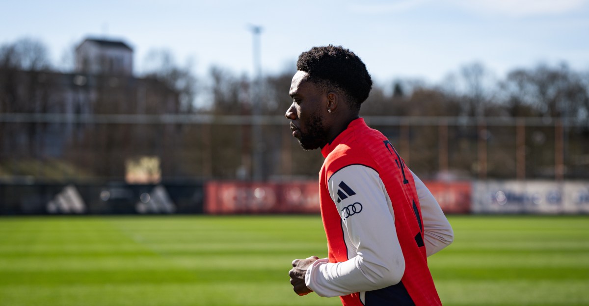 Bayern Munich’s Alphonso Davies already back on the pitch