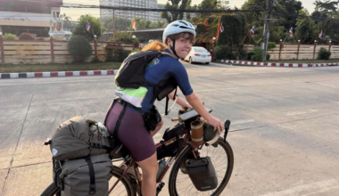 'It really feels like you're living outside of the system' – meet the British woman riding home from Thailand