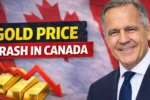 gold price crash in canada
