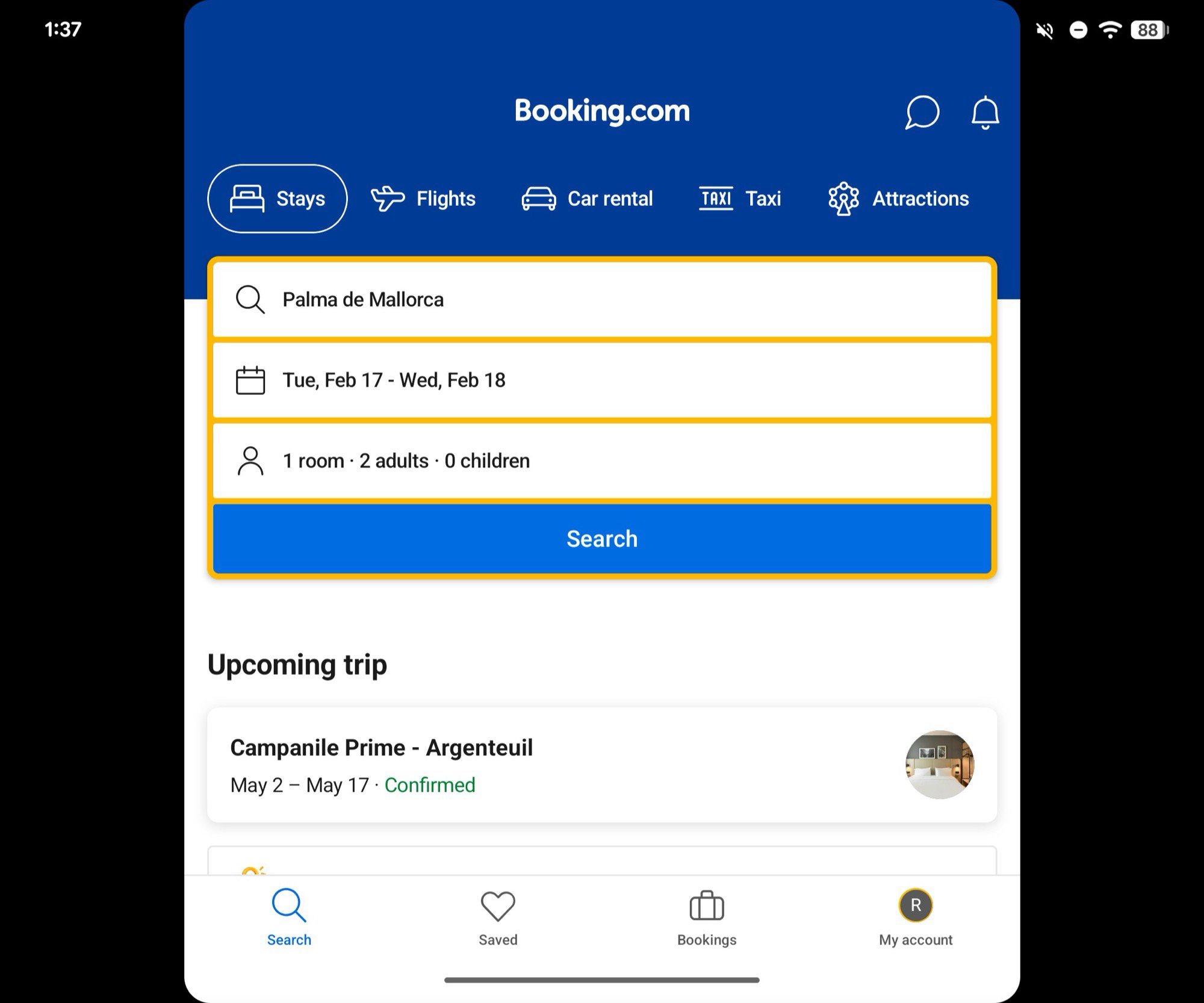 google pixel fold screenshot booking app default aspect ratio