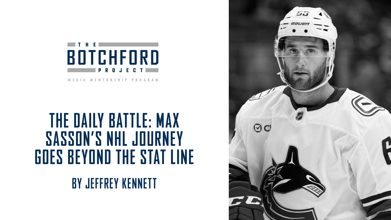 The Daily Battle: Max Sasson’s NHL Journey Goes Beyond the Stat Line 