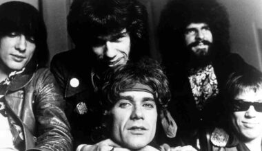 Steppenwolf posing for a photograph in the late 1960s