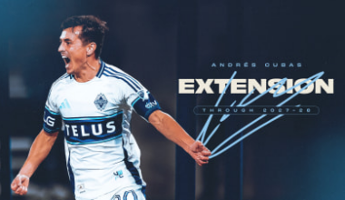 Whitecaps FC sign defensive stalwart Andrés Cubas to contract extension