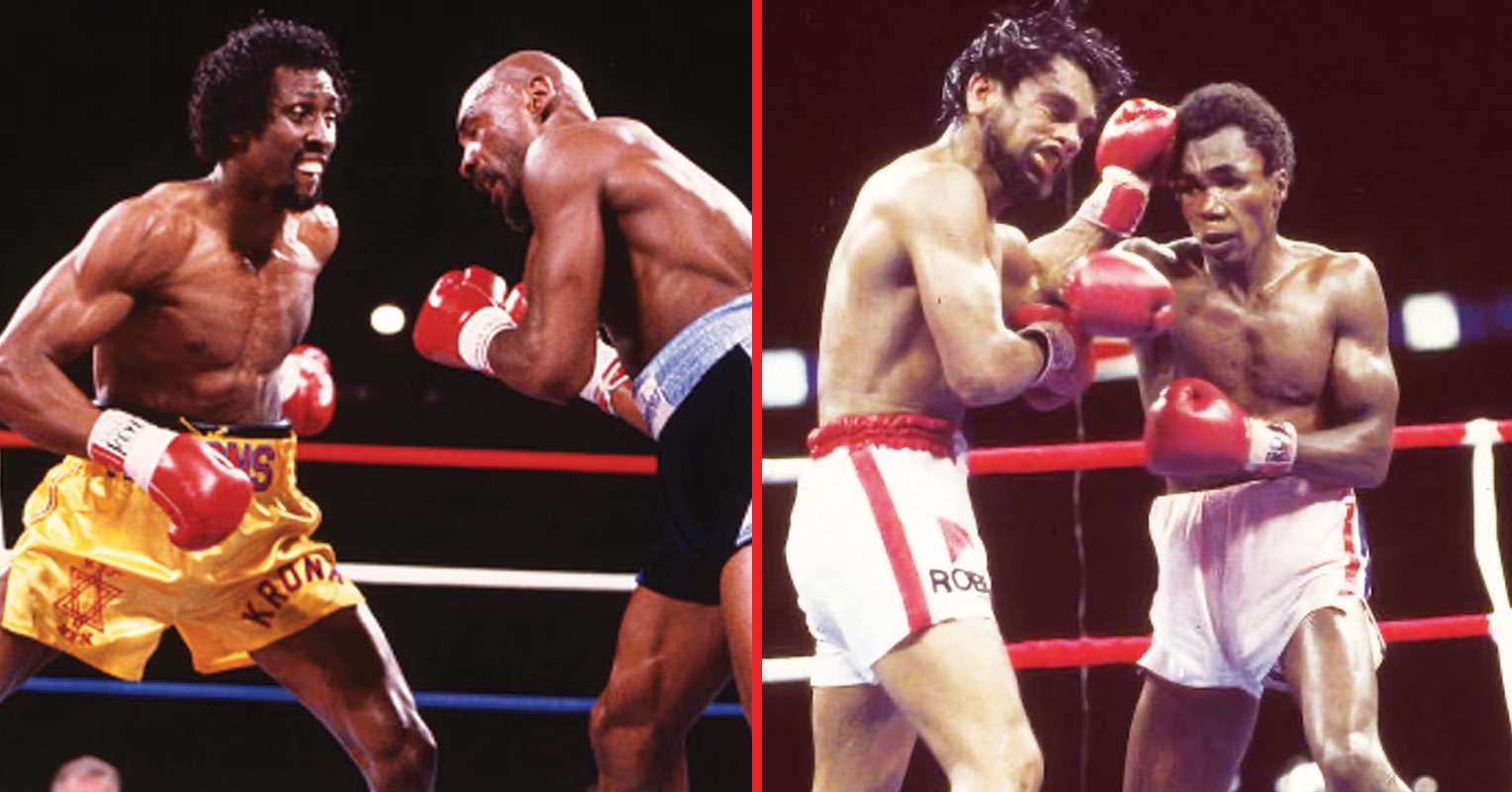 Thomas Hearns names which of the Four Kings inflicted the most damage on him