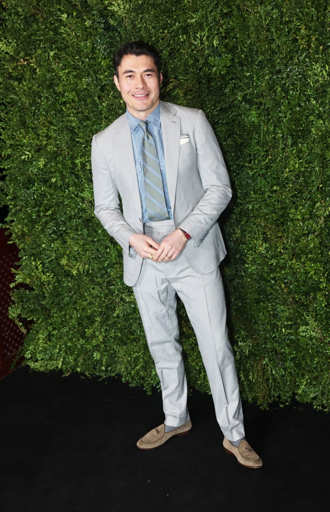 Henry Golding attends the 2026 Charles Finch and Chanel pre-BAFTA Party.