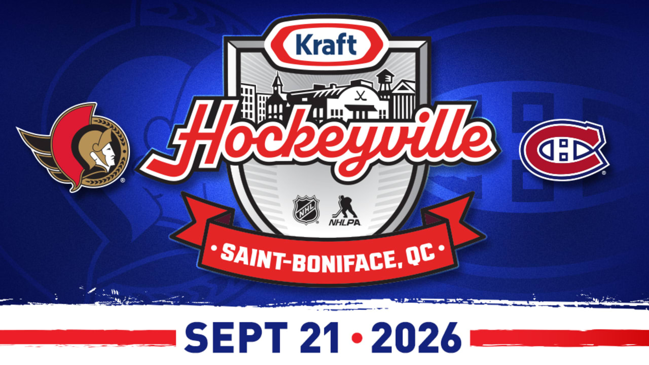 Kraft Hockeyville 2025 to feature Ottawa Senators and Montreal Canadiens in NHL Pre-Season matchup
